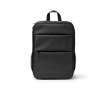 Sac à dos en cuir synthétique pour PC avec double compartiment 15\" couleur noir