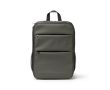 Sac à dos en cuir synthétique pour PC avec double compartiment 15\" couleur vert foncé