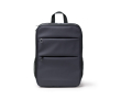Sac à dos en cuir synthétique pour PC avec double compartiment 15\" couleur bleu marine