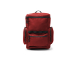 Sac à dos écologique avec ouverture supérieure et poche frontale 12\" couleur rouge