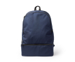 Sac à dos écologique avec poche à chaussures rigide et poche avant couleur bleu marine