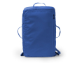 Sac à dos convertible de voyage en similicuir et polyester couleur bleu roi