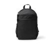 Sac à dos en nylon avec poches latérales pour bouteilles 10\" couleur noir