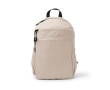 Sac à dos en nylon avec poches latérales pour bouteilles 10\" couleur beige