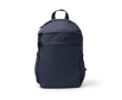 Sac à dos en nylon avec poches latérales pour bouteilles 10\" couleur bleu marine