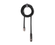 Câble chargeur type C pliable avec support pour mobile 60W couleur noir