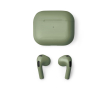 Écouteurs sans fil en plastique avec kit mains libres et Bluetooth couleur vert foncé