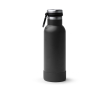 Bouteille en acier inoxydable recyclé avec bouton d’ouverture 480ml couleur noir