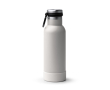 Bouteille en acier inoxydable recyclé avec bouton d’ouverture 480ml couleur gris