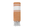 Serviette paréo en coton avec détails aux extrémités 180g/m² couleur orange