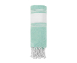Serviette paréo en coton avec détails aux extrémités 180g/m² couleur vert clair
