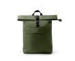 Sac à dos extensible en polyester écoresponsable avec compartiment principal 15'' couleur vert foncé