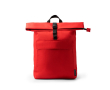 Sac à dos extensible en polyester écoresponsable avec compartiment principal 15'' couleur rouge