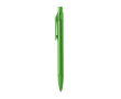 Stylo à bille en aluminium avec détails translucides et encre bleue couleur vert