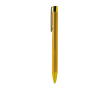 Stylo à bille en aluminium avec finition métallique mate et encre bleue couleur doré