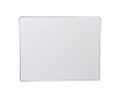 Tapis de souris publicitaire en plastique recyclé Reciclo couleur blanc