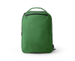 Sac à dos en polyester recyclé avec dos et bretelles rembourrés 14'' couleur vert foncé