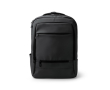 Sac à dos professionnel en cuir synthétique avec double poche rembourrée 17\" couleur noir