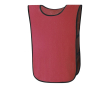 Chasuble de sport multicolore avec élastiques pour adultes couleur rouge