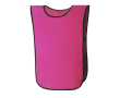 Chasuble de sport multicolore avec élastiques pour adultes couleur fuchsia