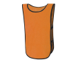 Chasuble de sport multicolore avec élastiques pour enfants couleur orange