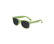 Lunettes de soleil pour enfants en fibre de blé avec verres noirs couleur vert