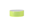Bracelet réfléchissant avec impression à ajustement automatique couleur jaune