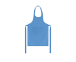 Tablier pour enfants en coton et polyester avec double poche frontale couleur bleu ciel