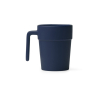 Tasse en céramique avec anse ergonomique et intérieur assorti 250ml couleur bleu marine