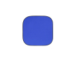 Petit pare-soleil pliable en polyester de plusieurs coloris 70 x 70 cm couleur bleu
