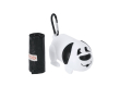 Distributeur de 15 sacs pour animaux en forme de chien couleur blanc