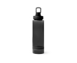 Bouteille translucide en plastique recyclé avec embout et poignée 750ml couleur noir