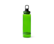Bouteille translucide en plastique recyclé avec embout et poignée 750ml couleur vert