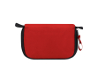 Kit de premiers secours avec 20 accessoires dans une trousse zippée couleur rouge