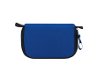 Kit de premiers secours avec 20 accessoires dans une trousse zippée couleur bleu