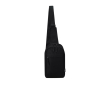 Sac bandoulière en RPET avec sangle de transport ajustable couleur noir