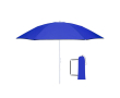 Parasol de plage pliable avec sac de transport assorti Ø160 couleur bleu