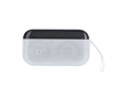 Enceinte avec poignée de transport et lumières LED sur face avant 5W couleur blanc
