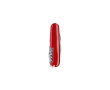 Couteau suisse classique en acier inoxydable avec 8 fonctions couleur rouge