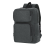 Sac à dos en polyester RPET souple pour tablette et ordinateur 15\" couleur gris