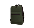 Sac à dos pour ordinateur en PU souple avec poche frontale 15'' couleur vert