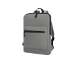 Sac à dos pour ordinateur en PU souple avec poche frontale 15'' couleur gris