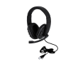 Casque audio avec arceau rétroéclairé LED pour gamers couleur noir
