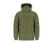 Parka enfant matelassée résistante au vent et à l’eau MKT Eren couleur vert militaire