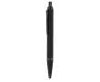 Stylo à bille en aluminium avec finition gomme, encre bleue couleur noir