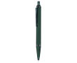 Stylo à bille en aluminium avec finition gomme, encre bleue couleur vert