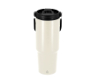 Gobelet isotherme en inox recyclé avec anse assortie 900 ml couleur naturel