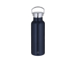 Gourde isotherme en acier inoxydable avec poignée de transport 500 ml couleur bleu marine