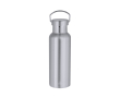 Gourde isotherme en acier inoxydable avec poignée de transport 500 ml couleur argenté