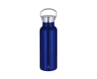 Gourde isotherme en acier inoxydable avec poignée de transport 500 ml couleur bleu